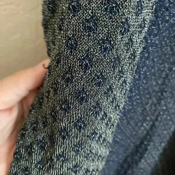 Rag & Bone Metallic Knit Fitted Dress Size Large - Picture 3 of 12